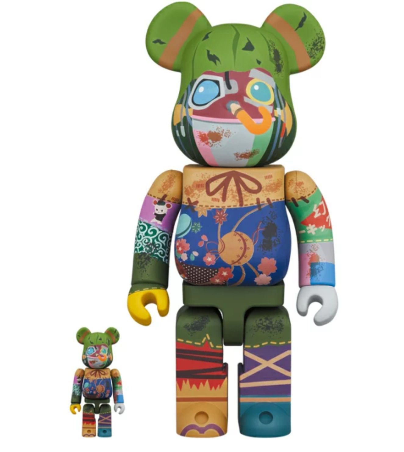 プペル ベアブリック BE@RBRICK 100％ & 400％ - ワクワク7 トレカ