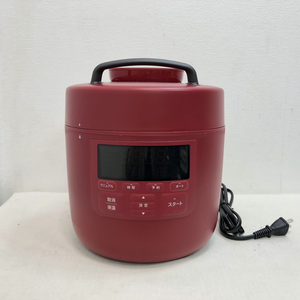 siroca シロカ おうちシェフPRO 電気圧力鍋 SP-2DS271 レッド 2025年製 時短料理 1台9役