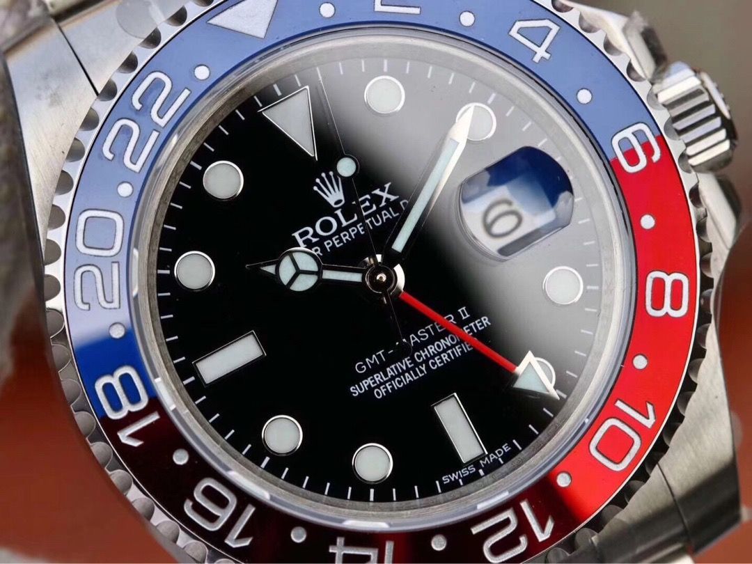 ROLEX ロレックス GMTマスターⅡ 自動巻 箱付き