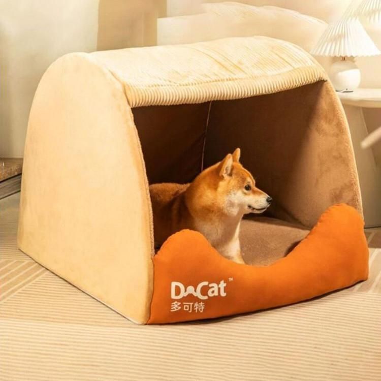 ペットハウス ペットベッド ネコ 猫 ドーム型 大型犬 中型犬 小型犬ベッド ペット用品 柔らか 水洗え 滑り止め 冬 保温 防寒 安眠 ぐっすり眠れる もこもこ