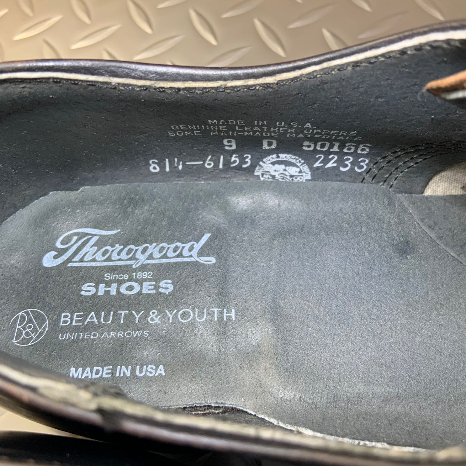 ☆Thorogood B&Yユナイテッドアローズ別注ワークシューズ 814-6153