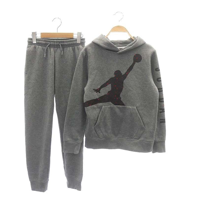 Jordan グレー パーカー&スウェットパンツ セット スウェットパンツ Jordan グレー パーカー&スウェットパンツ セット スウェットパンツ