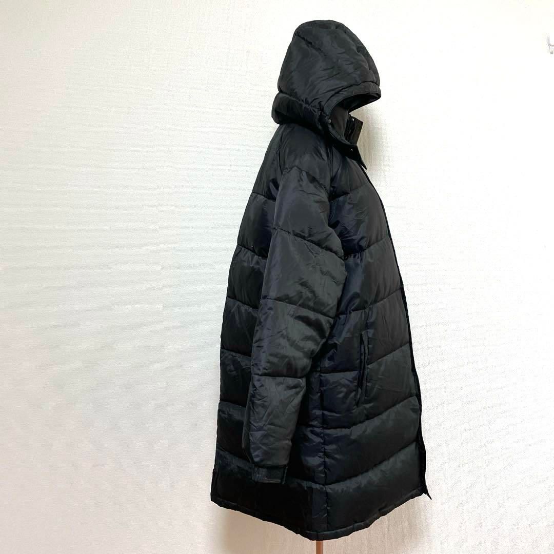 Penfield ペンフィールド ブラック フード ロング ダウンジャケット L