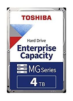 【中古】東芝エンタープライズHDD 4TB 3.5インチSATA 6Gbit / s 7200RPM（MG04ACA400E）