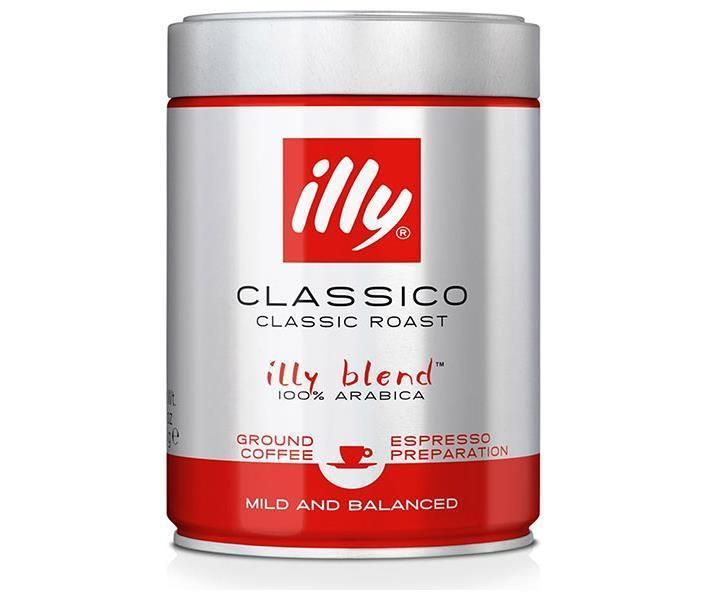 キーコーヒー イリーブレンドエスプレッソ粉 ミディアムロースト クラシコ 250g×12個入× 2ケース ｜ レギュラーコーヒー 珈琲 コーヒー