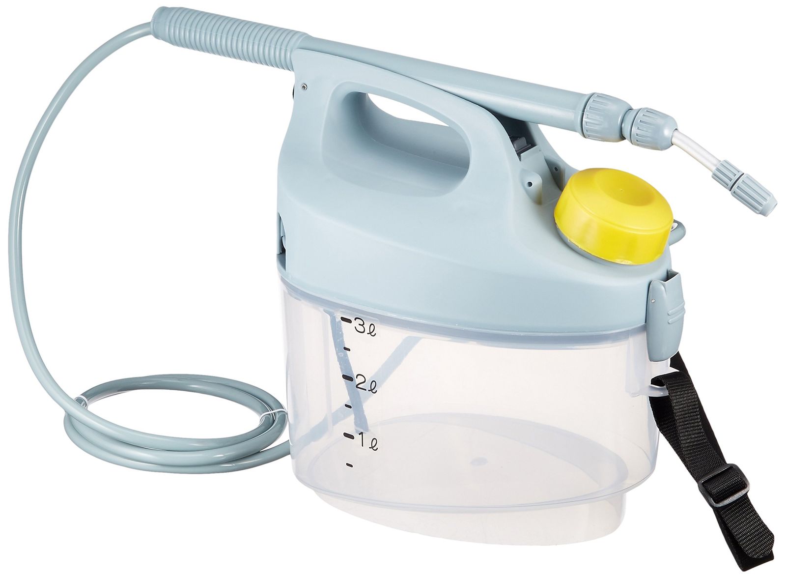 工進 KOSHIN 乾電池式 噴霧器 タンク 3L ガーデンマスター GT-3S 洗浄スイッチ付 単一 電池 4本 防除 消毒 散布 肩掛け 家庭 お庭 手軽 簡単 3L GT-3S