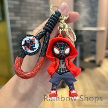 マーベルのミニカー、鏡、キーホルダー 新品未使用】カートゥーンスパイダーマンキーホルダー☆マーベル