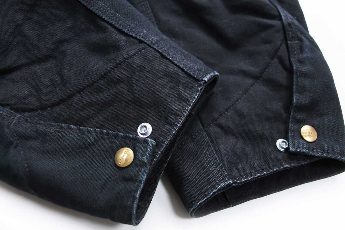 Carhartt カーハート デトロイトジャケット L 黒 ブランケットライナー USA製 carharttカーハート ブランケットライナー ダック地