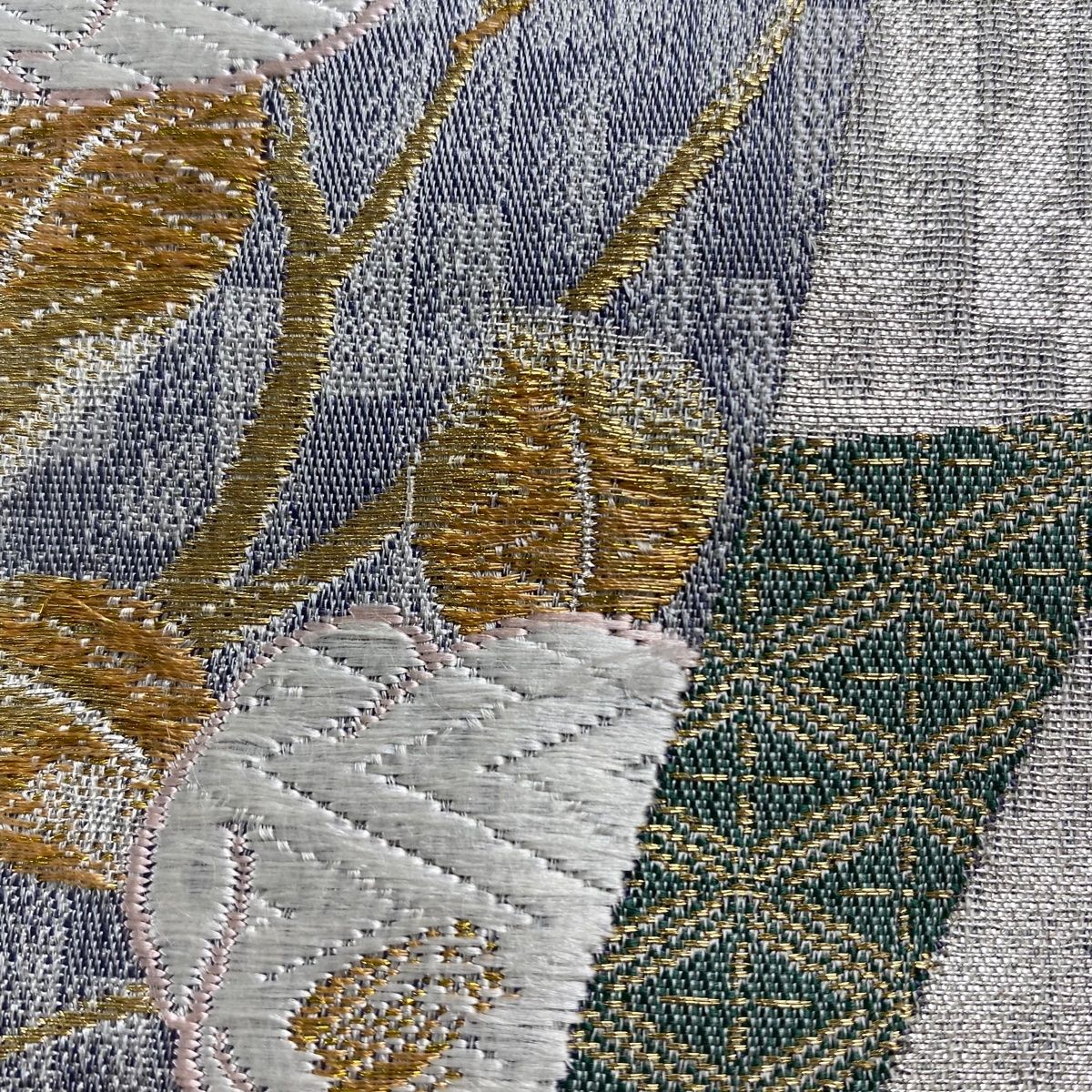 美品☆ ルーニィ ツイードロングジレ ネイビー パールボタン 38 洗える