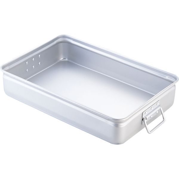 7営業日以内発送 4970197790038 アカオアルミ アルミ手付番重 中80mm AKAO 板取手 アルミ手付ばんじゅう 沖縄離島販売不可