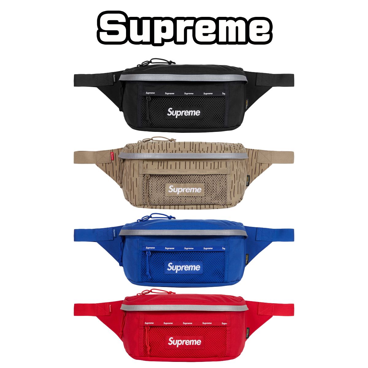 ウエスト 販売 ポーチ supreme