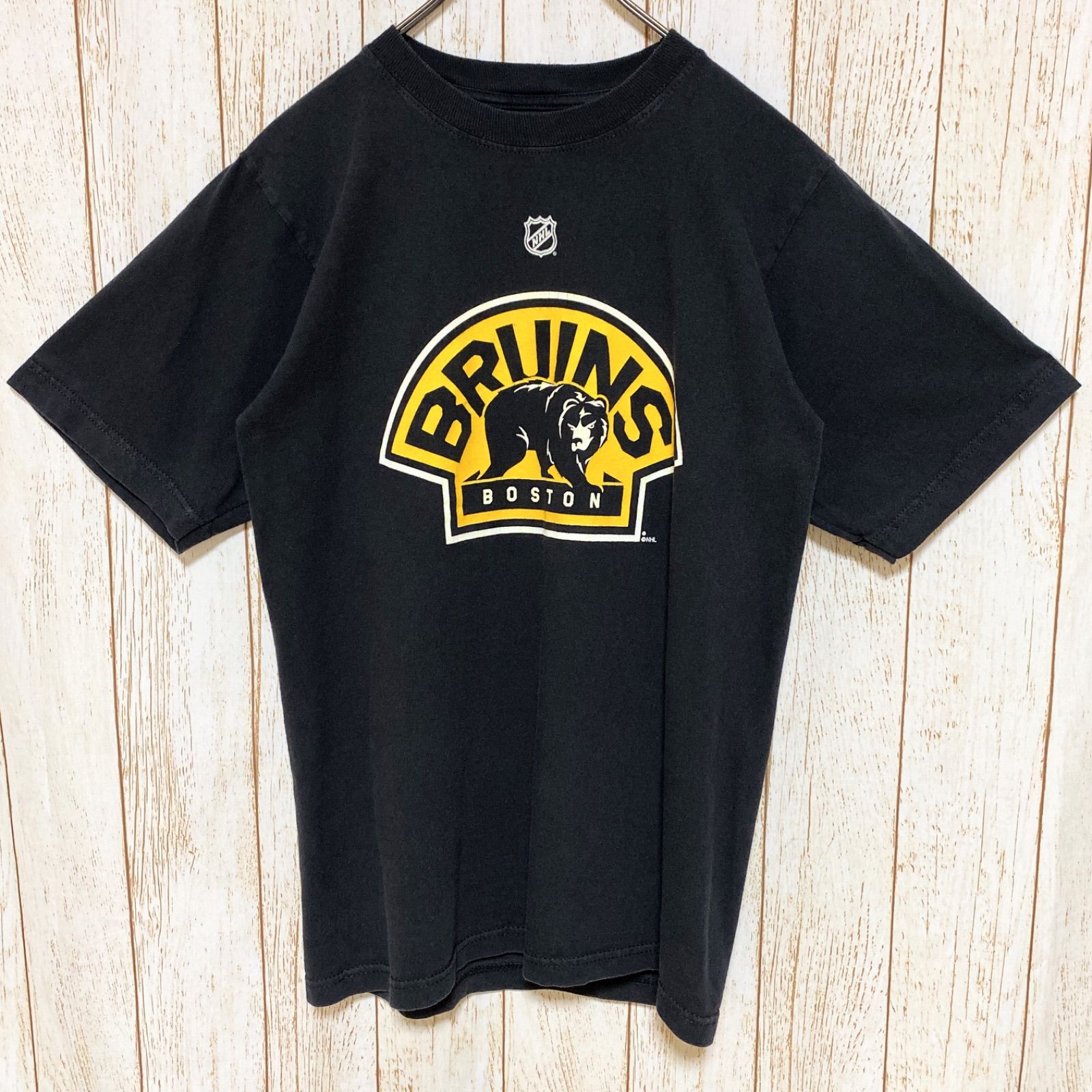 リーボック NHL ボストン・ブルーインズ ルチッチ プリント Tシャツ S