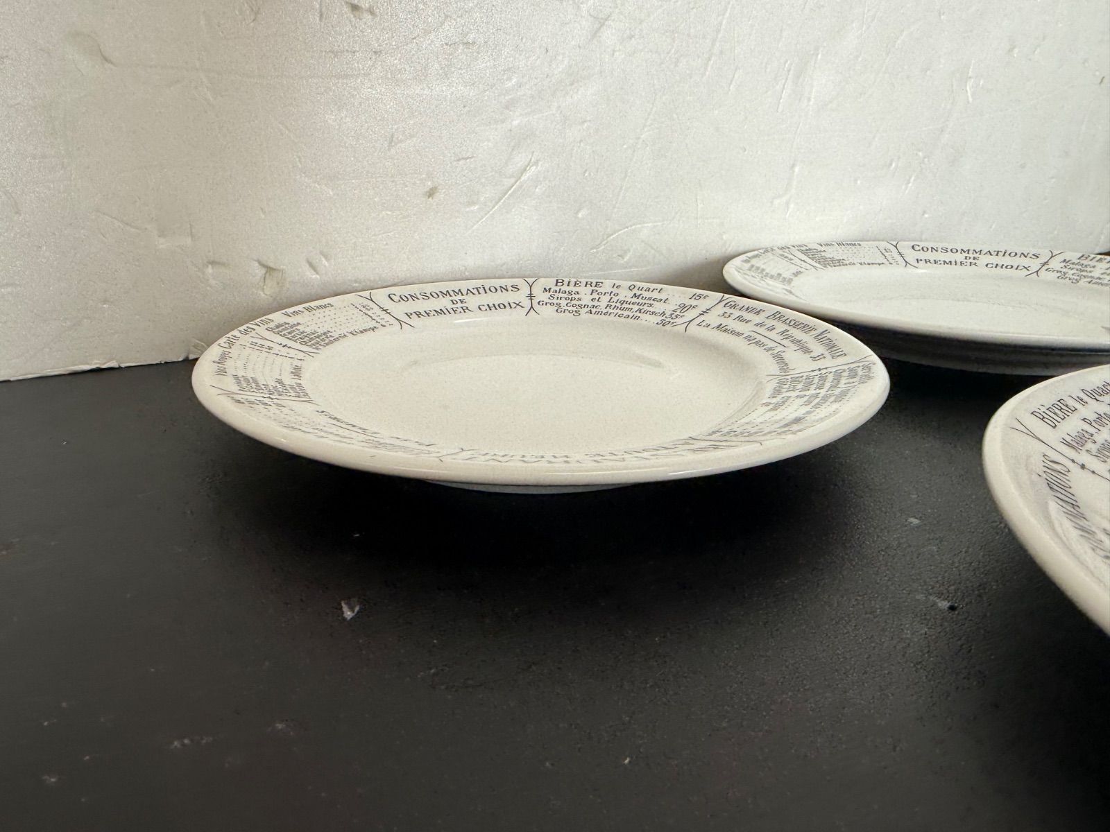 ビリヴィッツ　プレート　3枚 良品】Pillivuyt（ピリヴィッツ） フランス製 プレート 皿 3枚セット