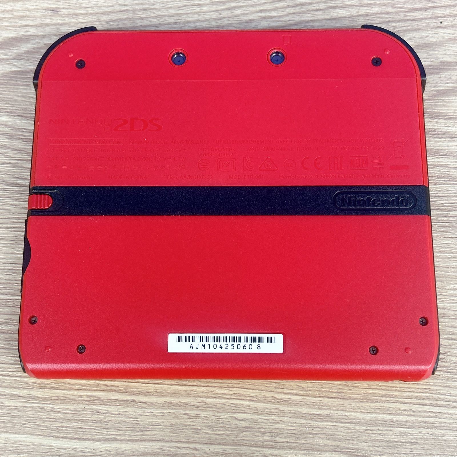 通電 済 Nintendo 2DS レッド ポケットモンスター サン ゲーム機本体 1 UP786_INFO