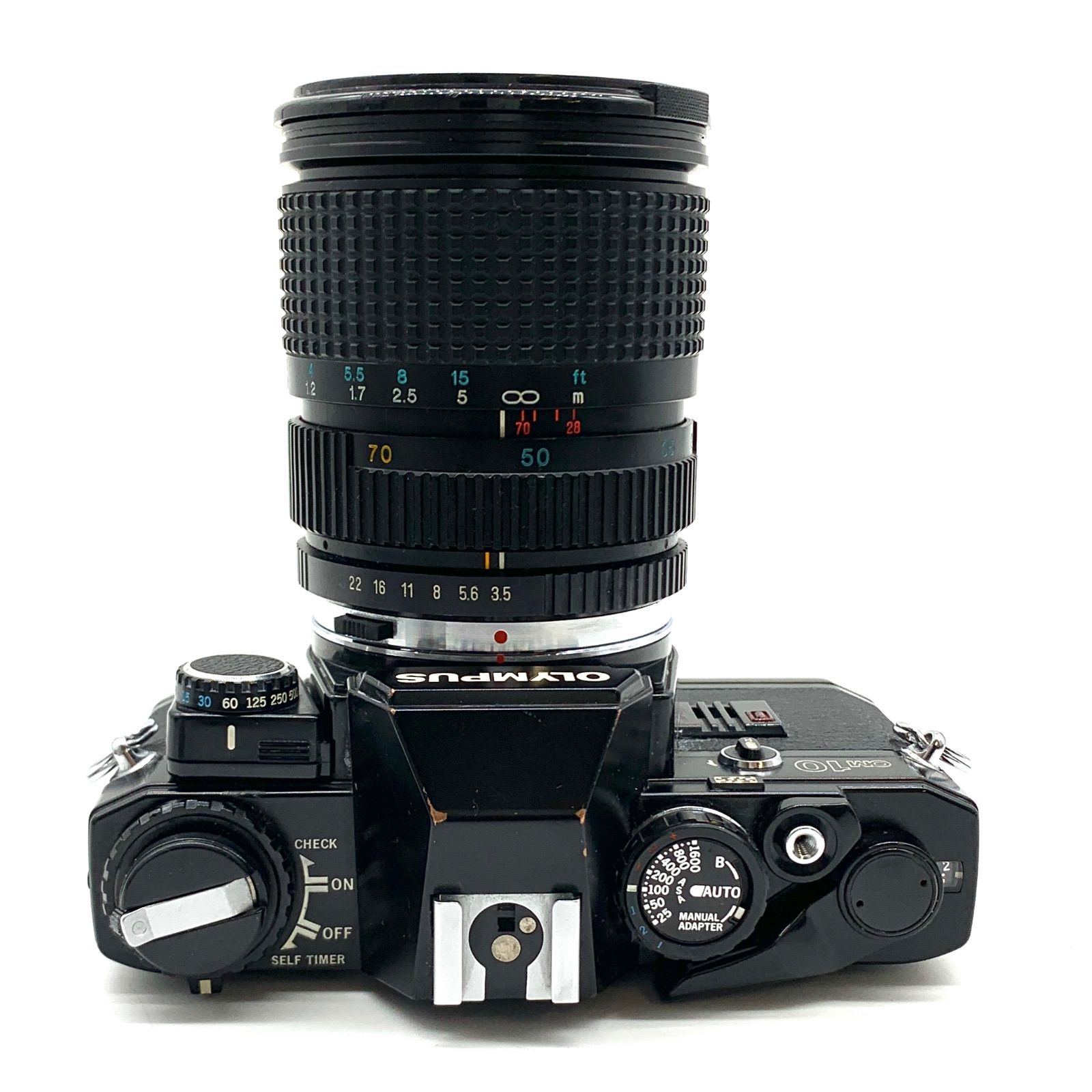 カメラ OLYMPUS OM10 一眼レフカメラ レンズ3本セット ジャンク 動作未確認