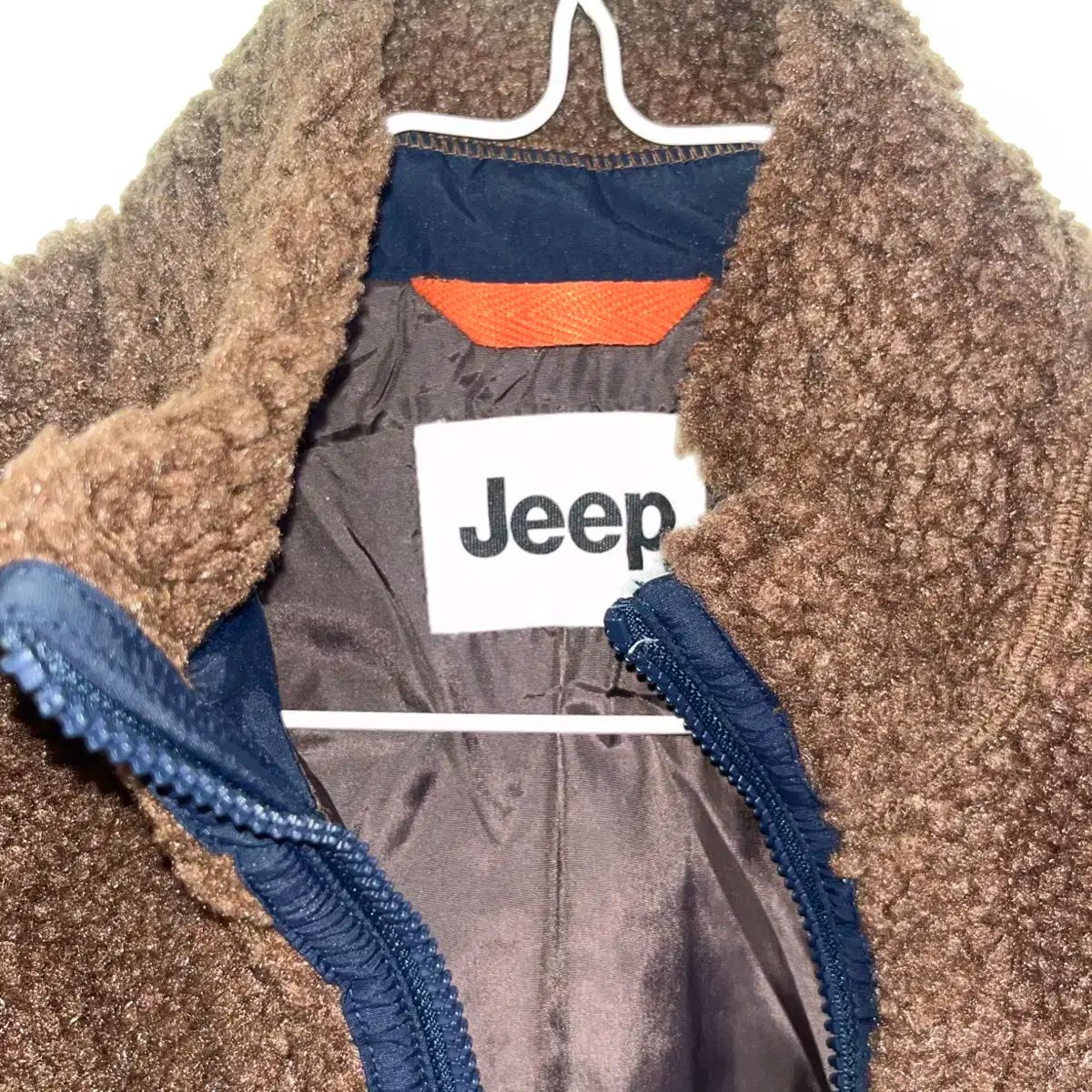 Jeep ジープ フリースジップアップ CAMPINGPARCCENTRAL_COM