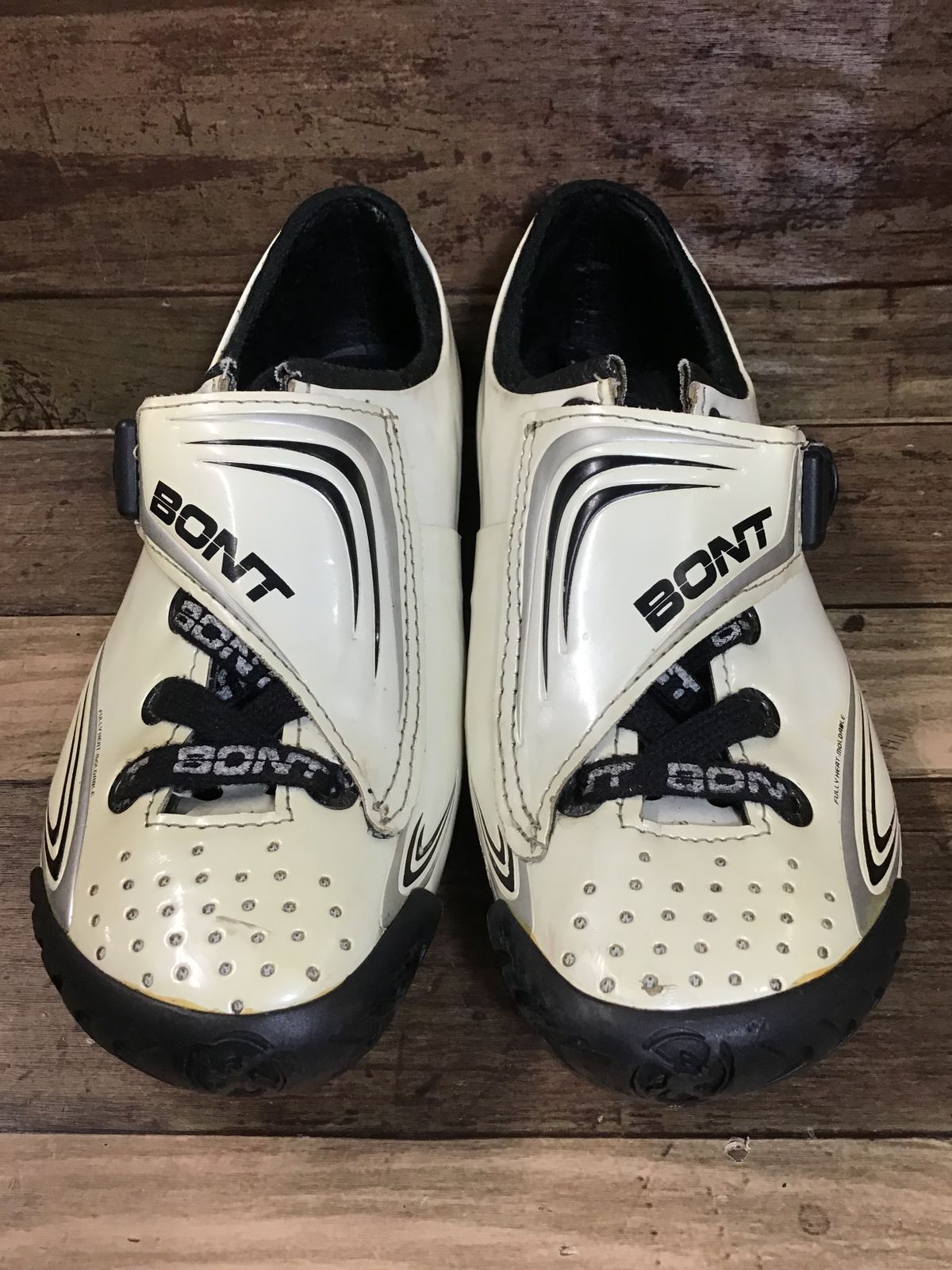 HJ615 ボント BONT VAYPOR ビンディングシューズ 白黒 6 1/2 - メルカリ