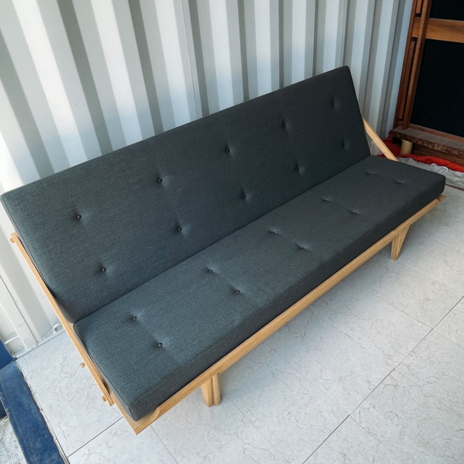 取付無料！ポール M. ヴォルダー デイベッド 北欧家具 天然木ソファ