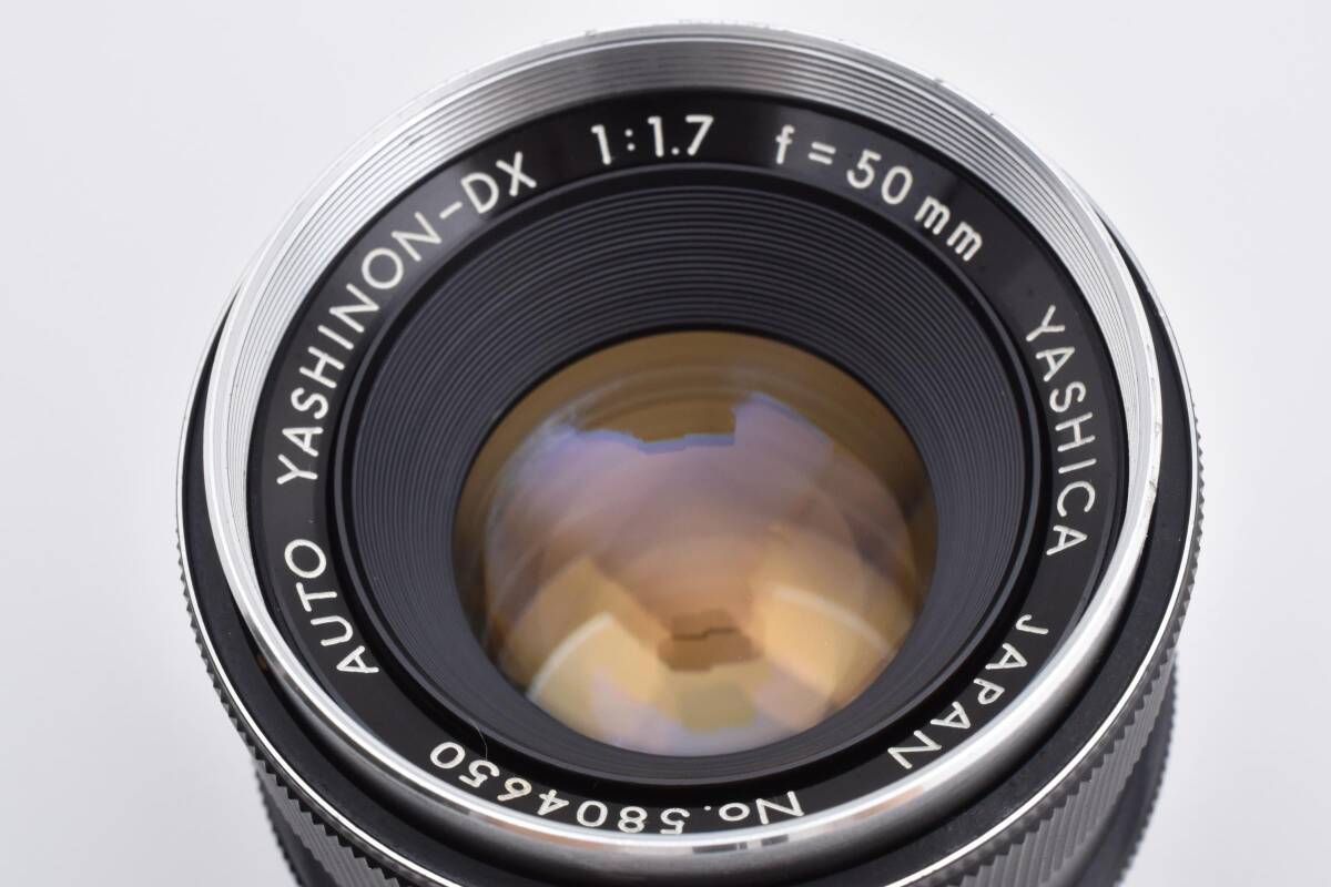 ☆良品☆ヤシカ YASHICA YASHINON DX 50mm F1.7 M42 3☆ T2＃4299 