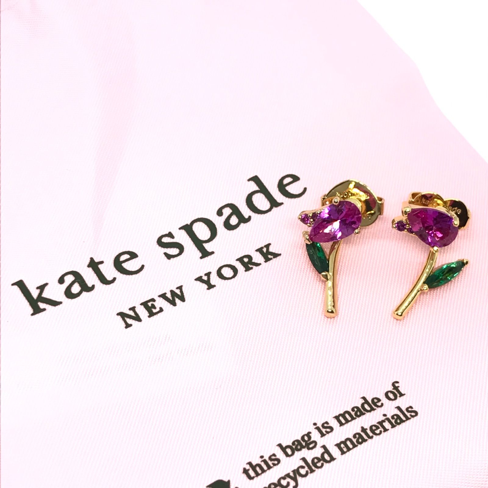 未使用品】kate spade NEW YORK ケイトスペードニューヨーク グリーン 