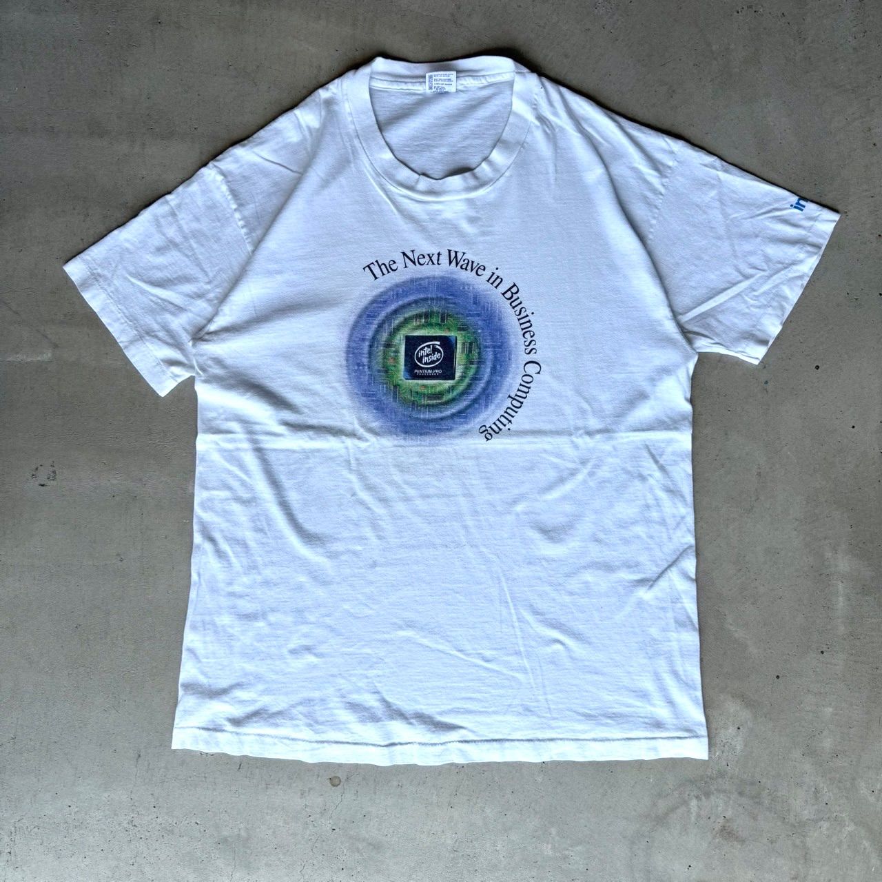 intel 企業プリントTシャツ インテル vintage ヴィンテージ 古着
