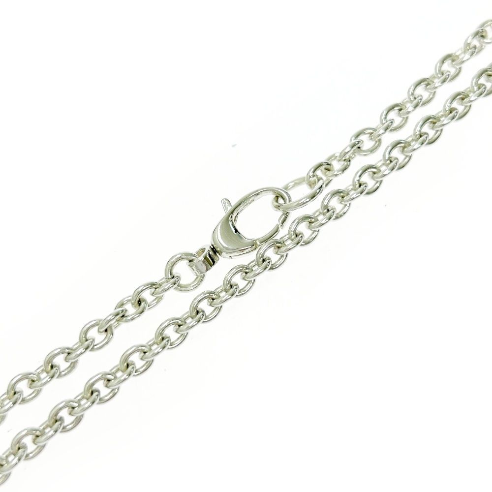 中古】【箱付き】 GUCCI グッチ シルバー インターロッキングG 