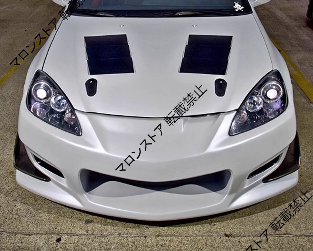 ● ●ホンダIntegra DC5 アキュラ RSX カーボンファイバー改造パーツ フロントバンパー フォグカバー フロントディフューザー