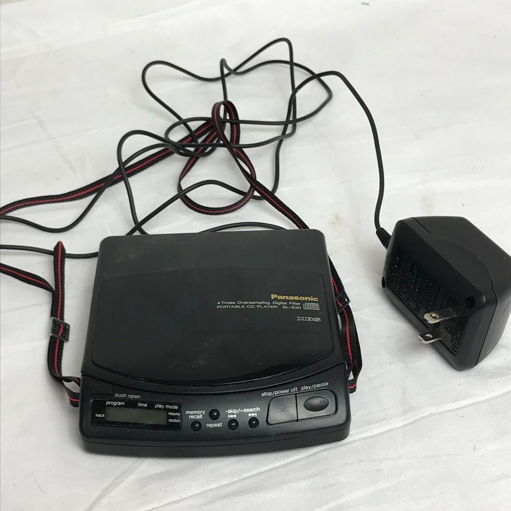 動作品 Panasonic ポータブルCDプレーヤー SL-SW415 MASH 迷彩柄 SHOCK WAVE ウォークマン ◇Panasonic◇ポータブルＣＤプレーヤー◇SL-CT520◇動作品／本体のみ◇