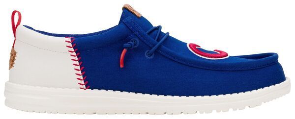 【送料無料】 ヘイデュード メンズ スニーカー シューズ Hey Dude Men's Wally Funk MLB Cubs Shoes Blue