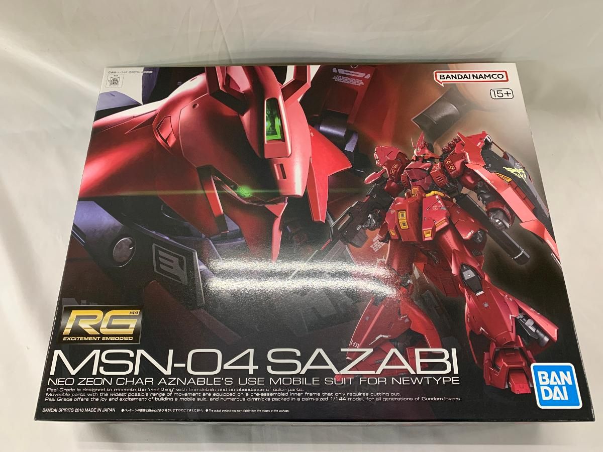 未開封】RG 機動戦士ガンダム 逆襲のシャア サザビー 1/144スケール 