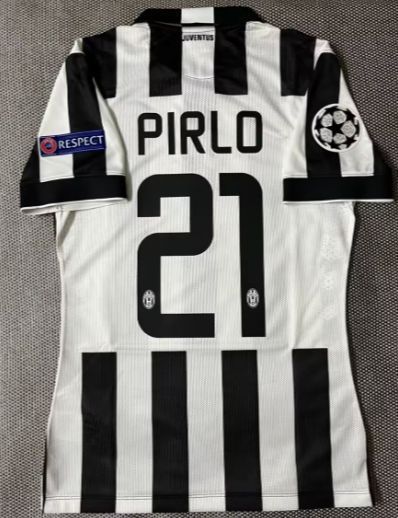 2014/2015 ユベントスの半袖サッカーユニフォーム 21番 PIRLO