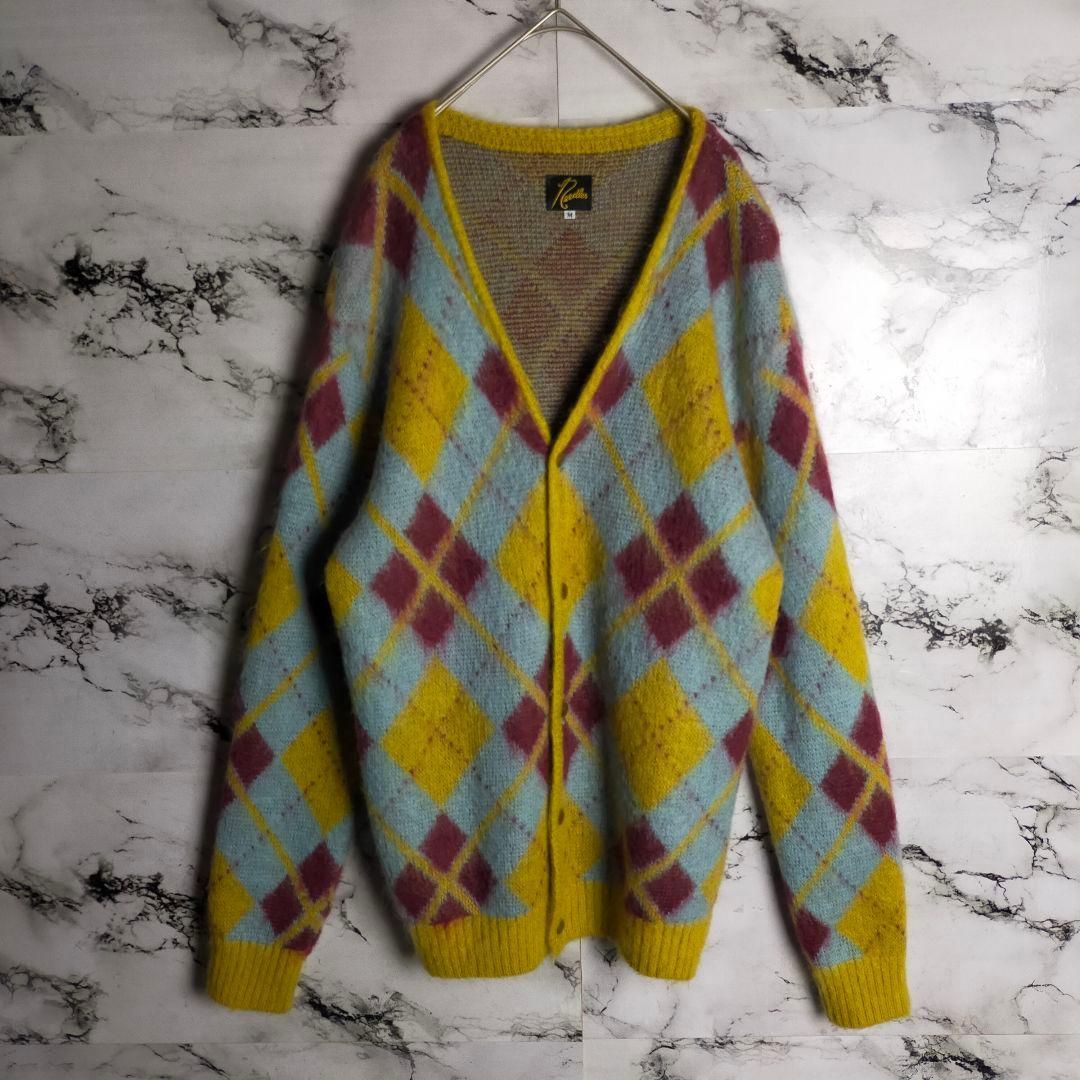 【入手困難】ニードルス☆モヘアカーディガン 芸能人着用モデル 即完売品モデル 入手困難】Needles ニードルス Mサイズ☆モヘアカーディガン 芸能人