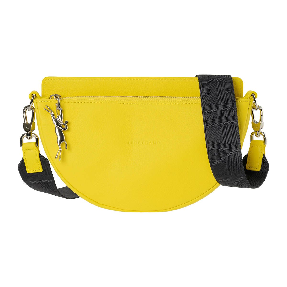 Longchamp ショルダーバッグ イエロー 新品 ロンシャン LONGCHAMP ショルダーバッグ スマイル クロス