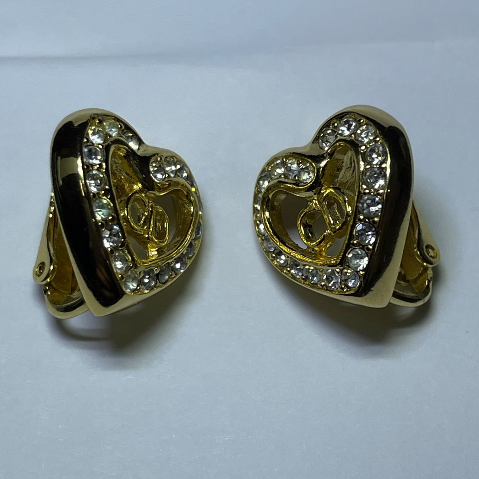 Christian Dior クリスチャンディオール ロゴ ラインストーン