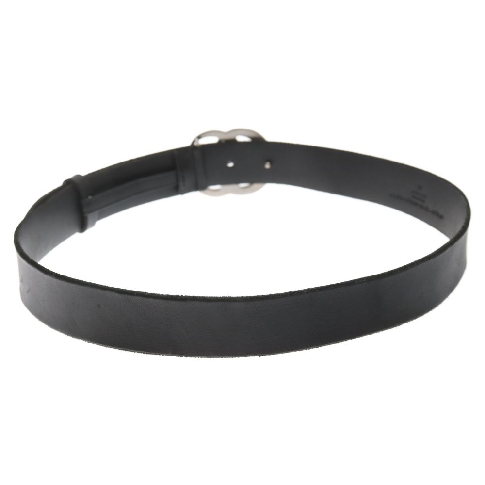 GUCCI グッチ ダブルG ベルト マーモント 黒 80/32 414516 GUCCI Double G buckle Marmont Leather Belt Black 414516 Size 80.32