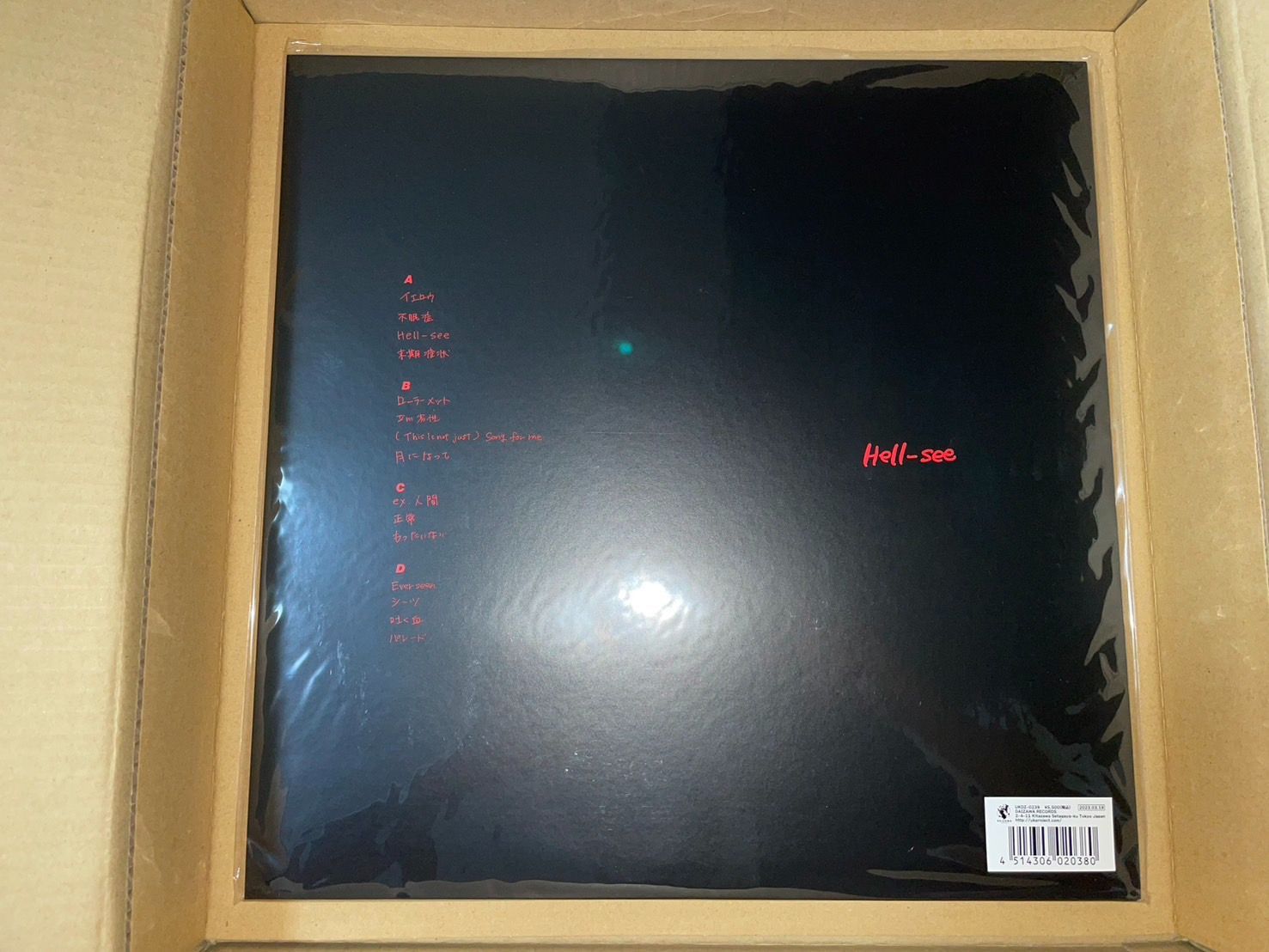 syrup16g HELL-SEE＜20周年記念限定盤＞ LPレコード アナログ【新品未