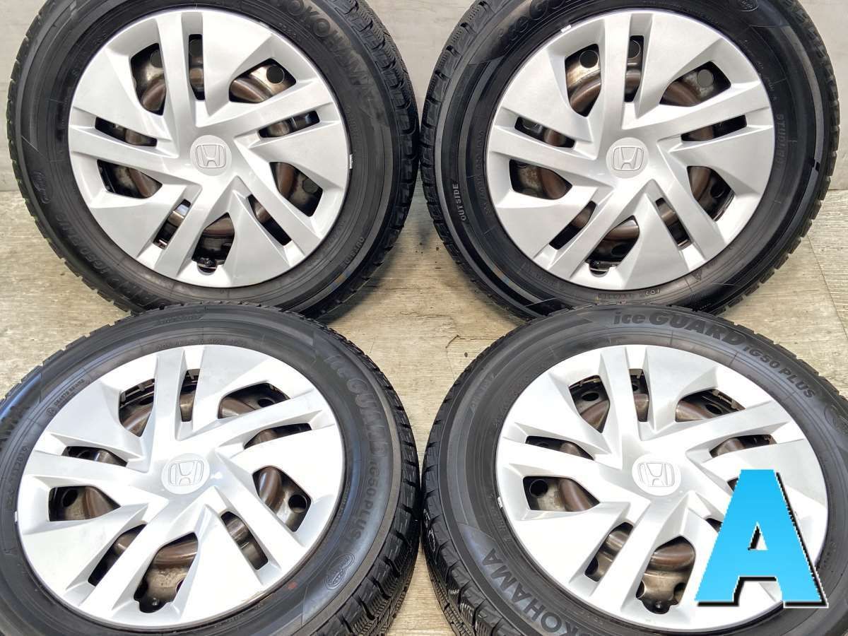 205|60R16 ヨコハマ アイスガード iG50 PLUS ホンダ純正 16x6.0 114.3-5穴 タイヤ スタッドレスタイヤ ホイールセット 4本セット w16250423909