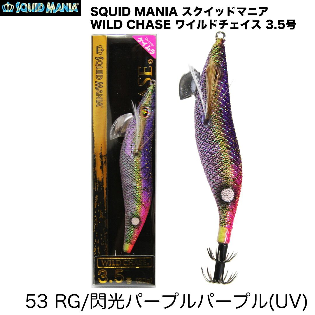 SQUID MANIA スクイッドマニア WILD CHASE ワイルドチェイス 3.5号