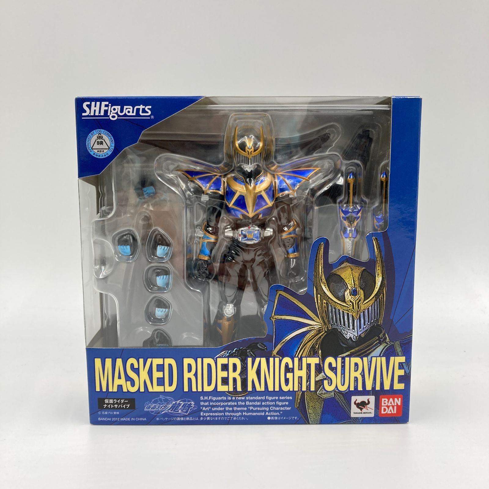 SHFiguarts 仮面ライダーナイトサバイブ美品 S.H.フィギュアーツ 仮面ライダーナイトサバイブ レビュー : は