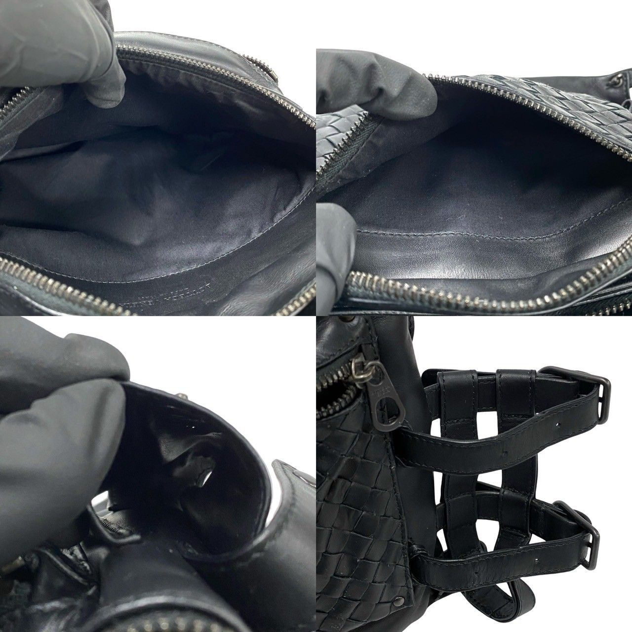 極 美品 BOTTEGA VENETA ボッテガヴェネタ イントレチャート レザー 本 