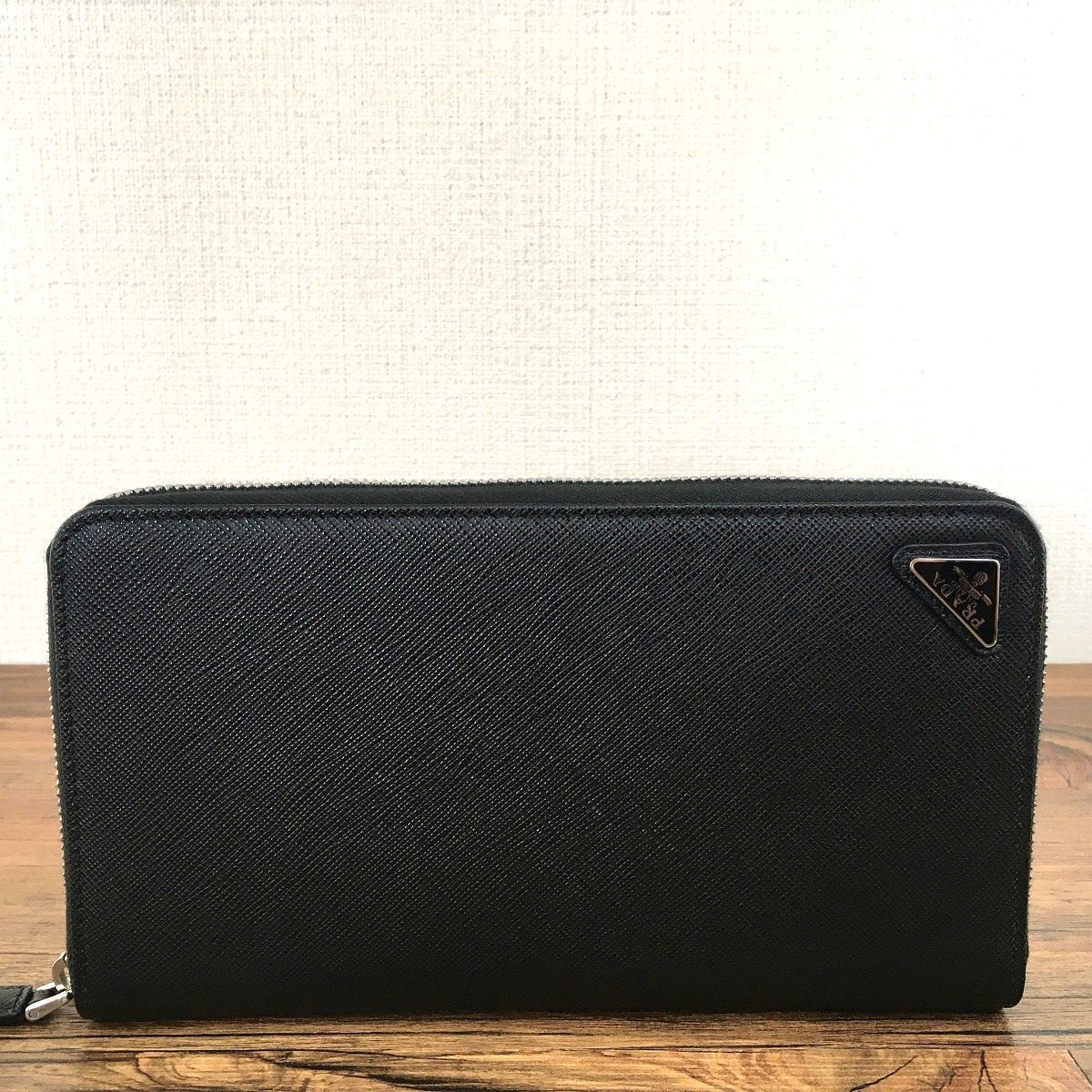 未使用品 PRADA ジップウォレット 380 | gulatilaw.com