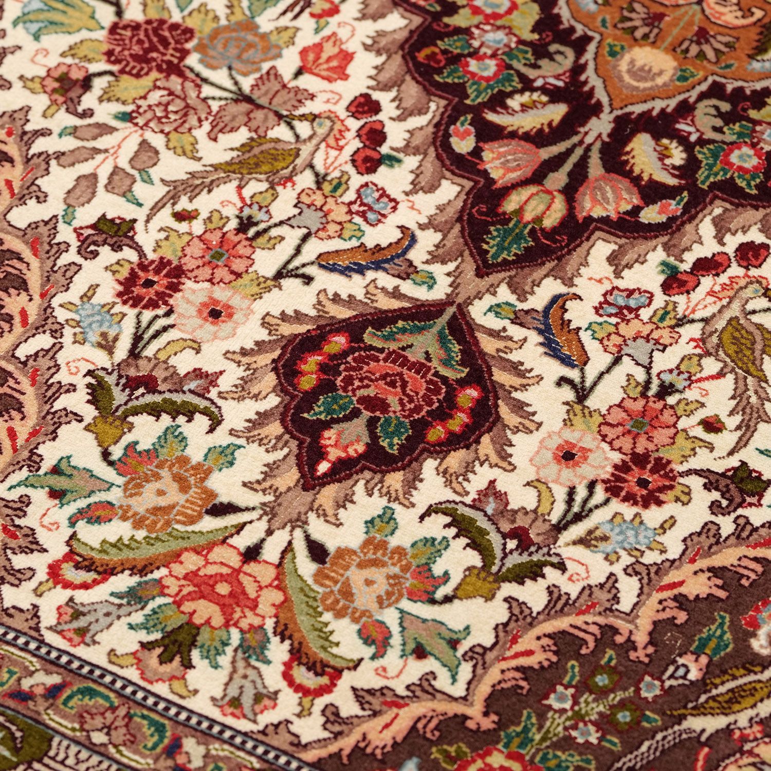 ウール＆シルク メダリオン