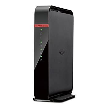 【中古】BUFFALO【iphone6 対応】11ac/n/a/b/g 無線LAN親機(Wi-Fiルーター)エアステーション QRsetup ハイパワー 866+300Mbps WHR-1166DHP (利用推奨環境
