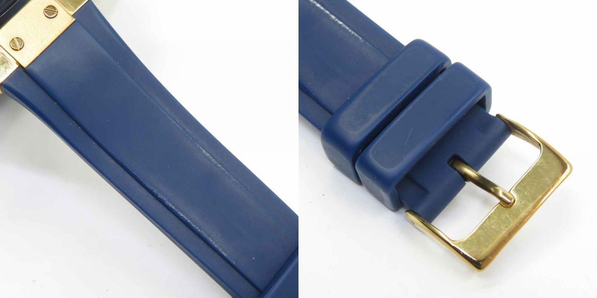 【美品】【1円】GUESS ゲス JET SETTER ジェットセッター レディース腕時計 W0289L1 クォ－ツ デニム レザー ネイビー 取扱説明書 箱付き 時計 シリコン レディース ゲス 腕時計 GUESS時計 GUESS