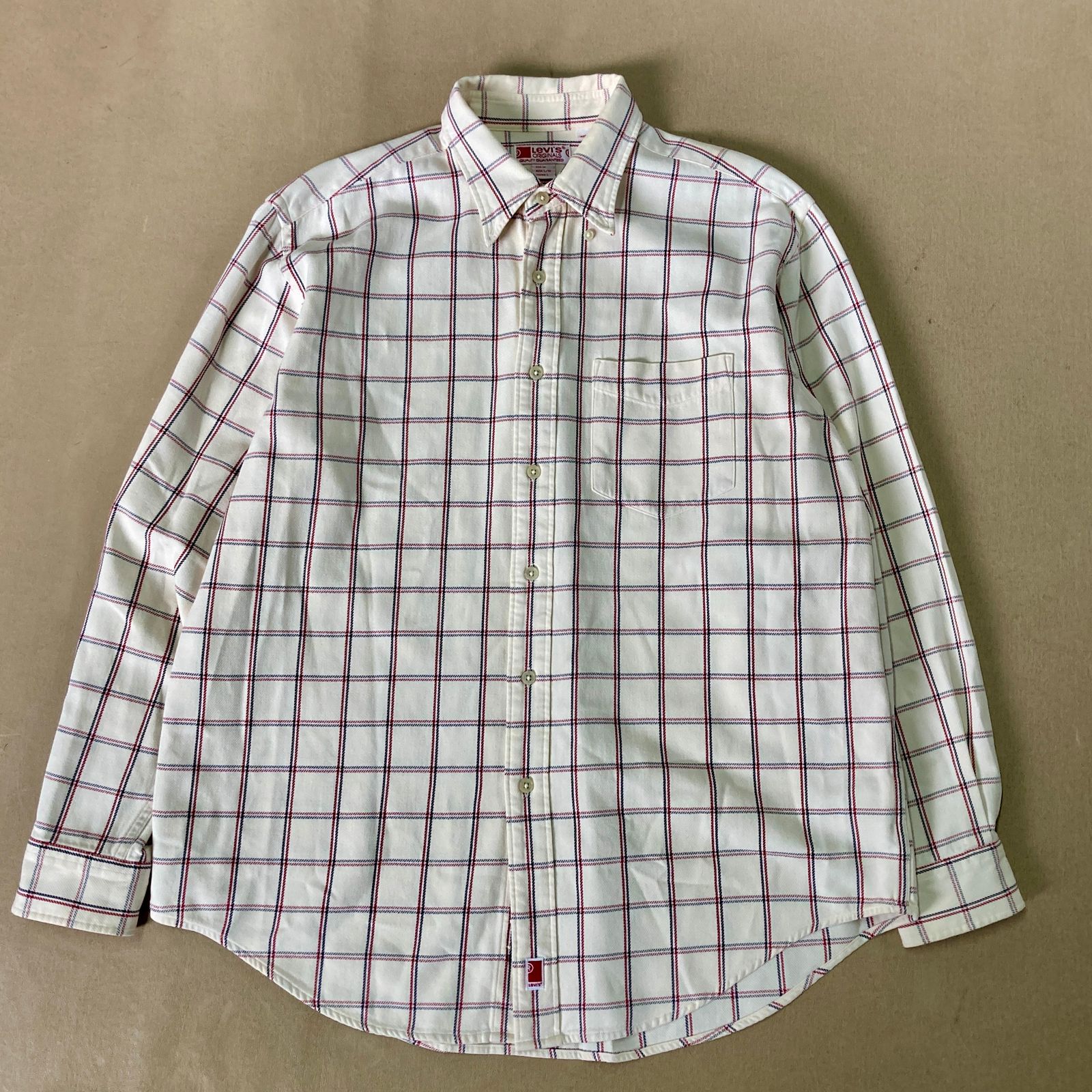 Levi's リーバイス ネルシャツ 長袖シャツ size S リーバイス メンズ トップス カジュアル LEVIS 66986 長袖