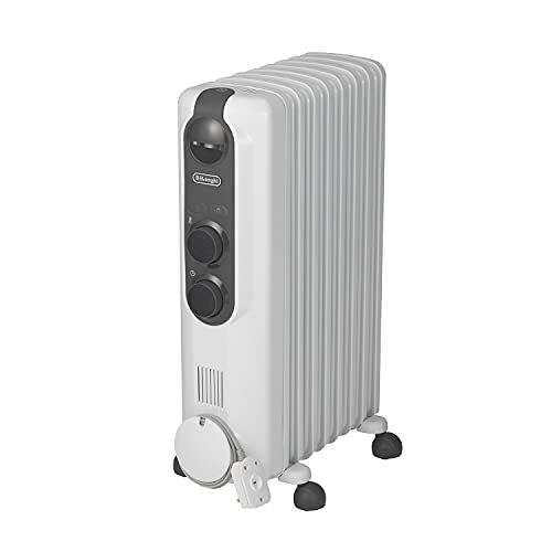 De Longhi デロンギ オイルヒーター アミカルド RHJ35M0812-DG 電気ヒーター ゼロ風暖房 静音
