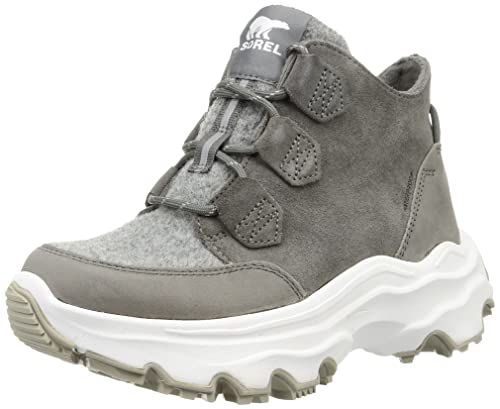 ソレル キネティックブレイクスルー カリブー ウォータープルーフ NL4903 ブーツ レディース 23.0cm Quarry Sea Salt