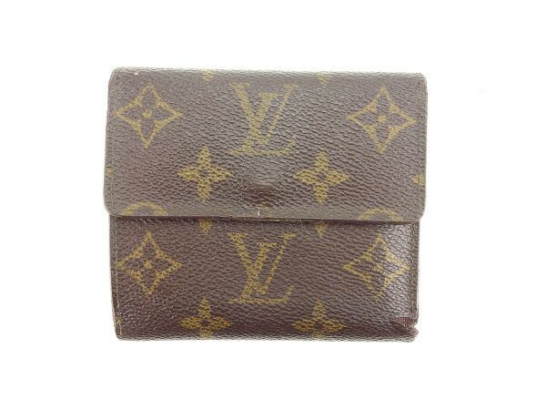 ルイ ヴィトン Wホック財布 三つ折り財布 ポルトモネビエカルト