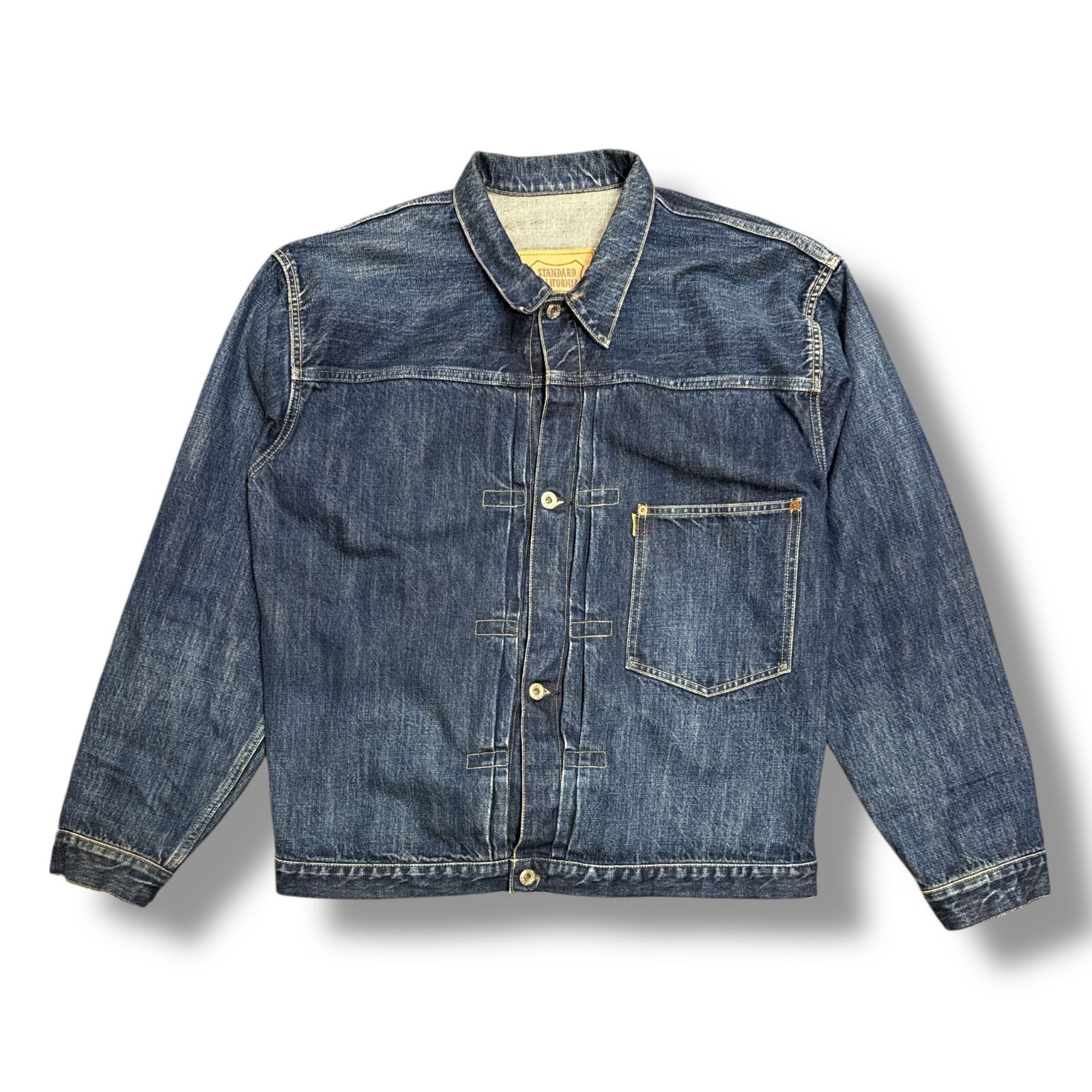 SD Denim Jacket S996 WWⅡ Vintage Wash : STANDARD CALIFORNIA