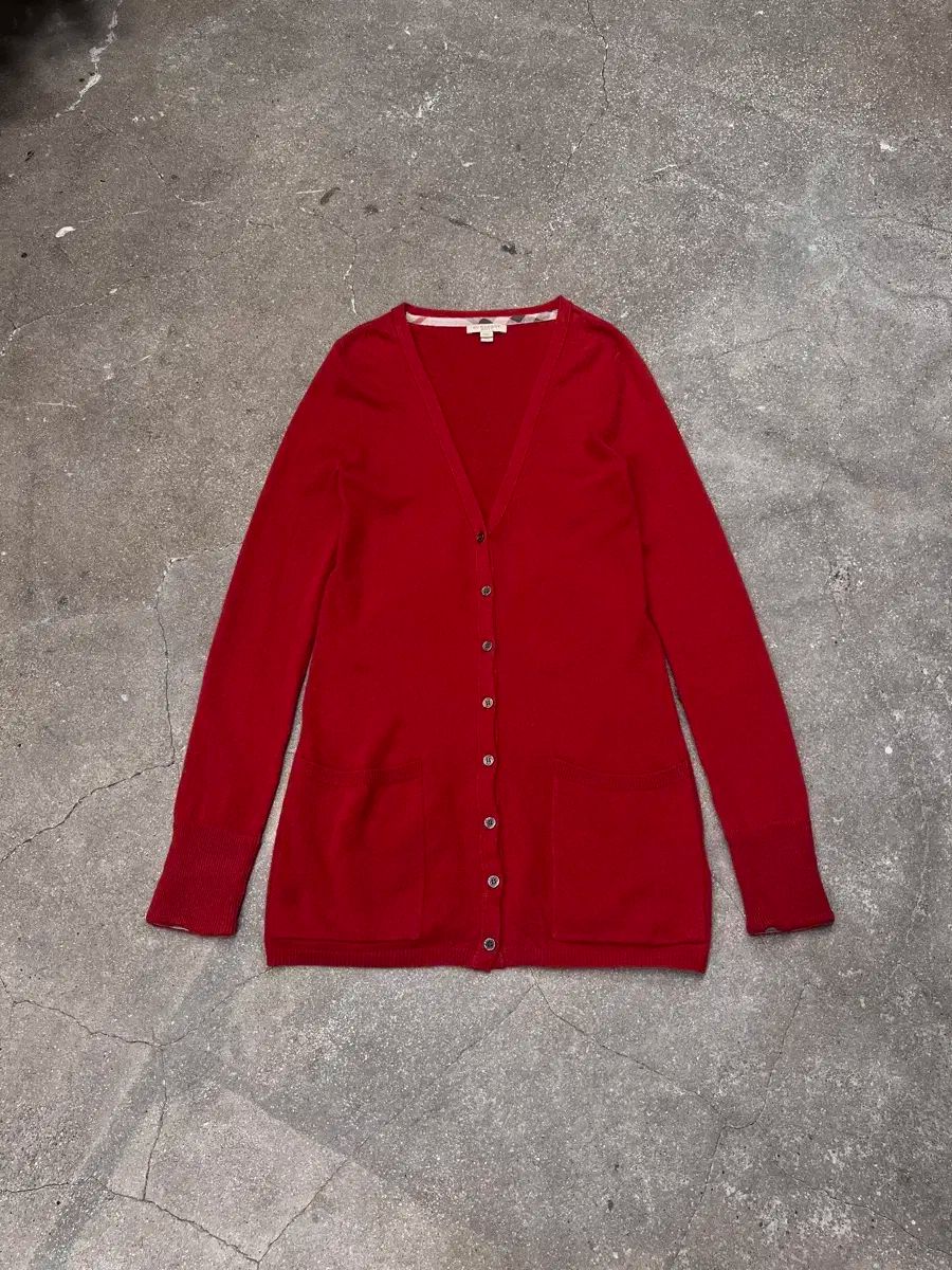 バーバリー ブリット カシミア カーディガン